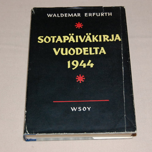 Waldemar Erfurth Sotapäiväkirja vuodelta 1944